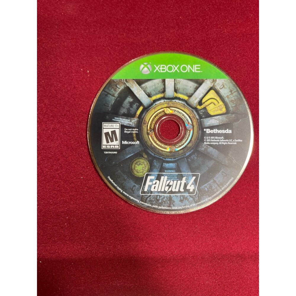 Xbox One Fallout 4-Excellent Condition No Case